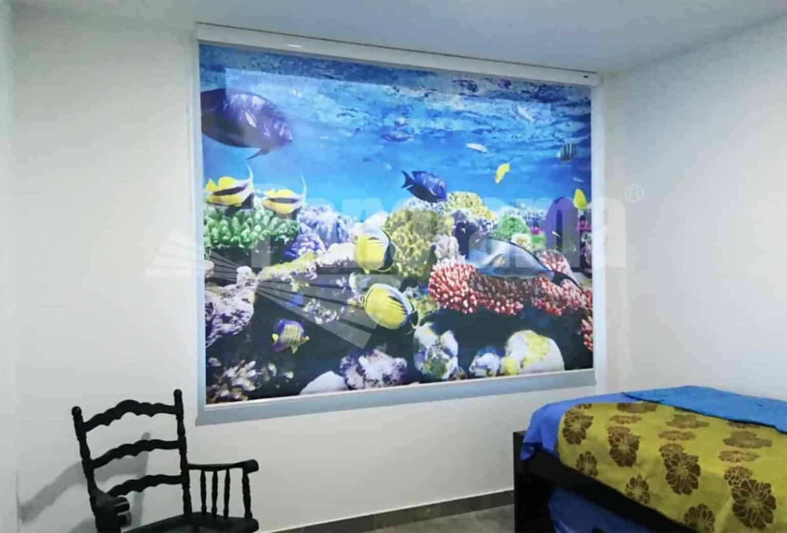 Cortinas decorativas en telas premium para salas modernas en Envigado.