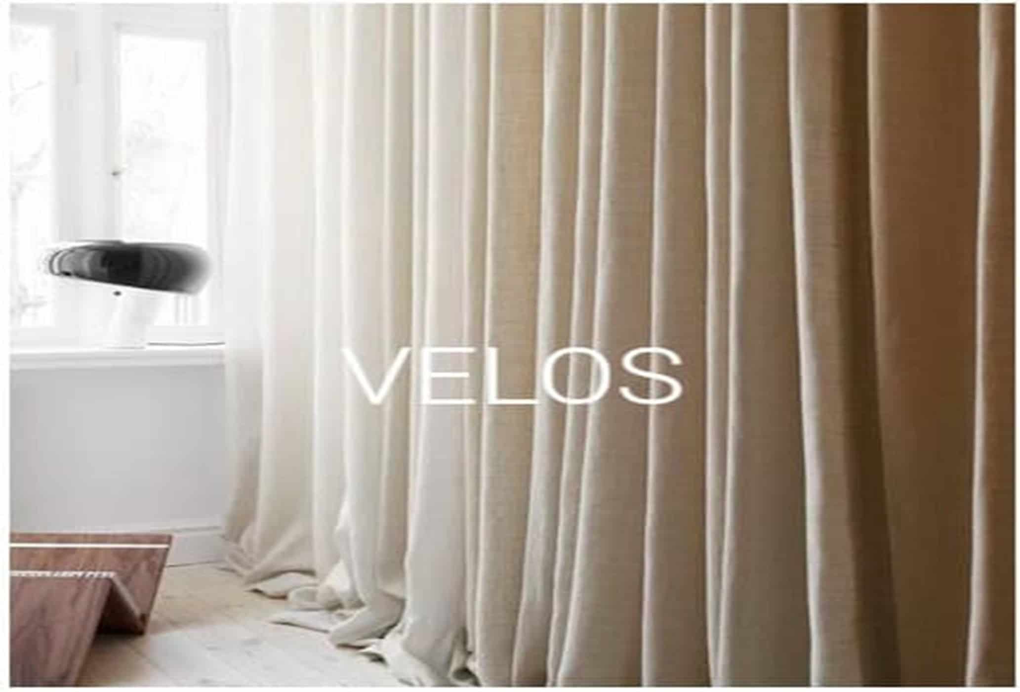 Cortinas de ondas modernas en velo para habitaciones en Medellín.