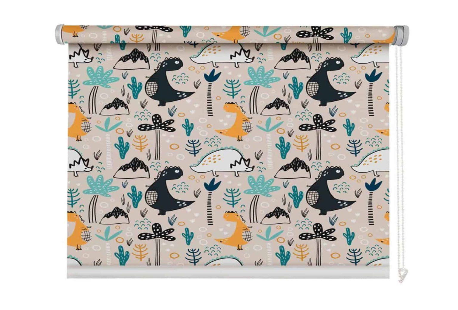 Persiana enrollable decorativa para habitación de niña en Medellín.